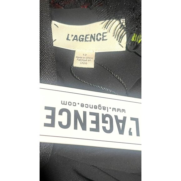 L'Agence Silk Floral Lace Susanna Slip Maxi Dress Size 12 NWT - Picture 6 of 7